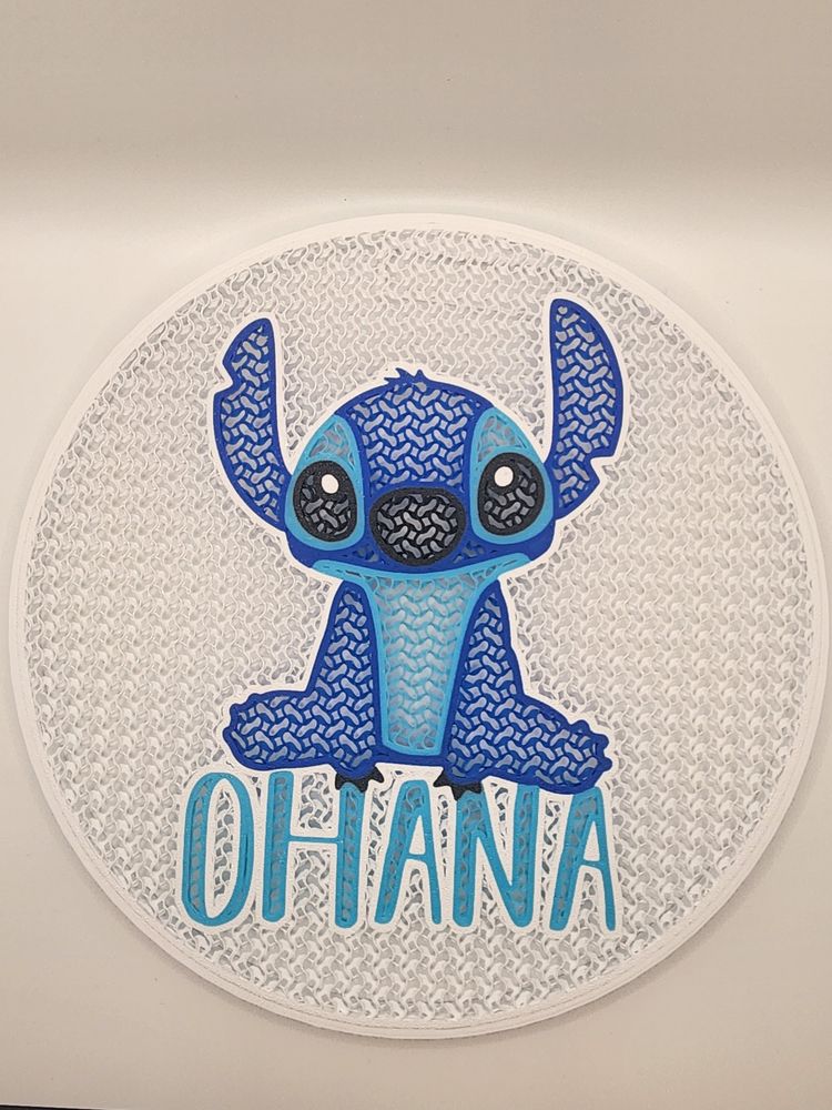 Stitch-inspired Pin Board - 10"